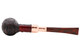 Peterson Christmas 2024 Copper Spigot Rustic 102 Fishtail Tobacco Pipe Bottom