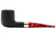 Peterson Dracula Sandblast X105 Fishtail Tobacco Pipe Left