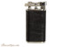 Pearl Stanley Black Small Textured Leather Pipe Lighter Right Side