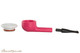 Nording Shorty Fuchsia Tobacco Pipe Apart