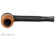 Nording Eriksen Keystone Black Stem Natural Bowl Tobacco Pipe Top