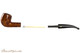 Brigham Klondike 65 Tobacco Pipe - Bent Billiard Smooth Apart