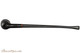 Capri Churchwarden Warlock 3 Tobacco Pipe - Rustic Bottom