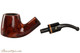 Lorenzetti Avitus 84 Tobacco Pipe - Bent Pot Smooth Apart