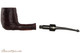 Brebbia Lido Black 100 Tobacco Pipe - Billiard Rustic Apart