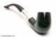 Peterson Spigot Green Spray 69 Smooth Tobacco Pipe Fishtail Right Side