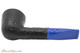 Savinelli Mini 409 Blue Rustic Tobacco Pipe - Dublin Bottom