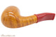 Savinelli Mini 601 Red Smooth Tobacco Pipe - Bent Billiard Bottom