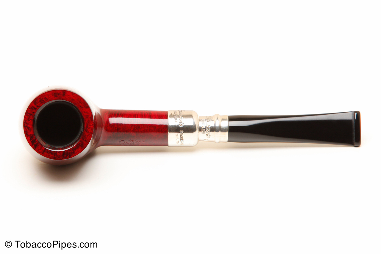 Peterson: Smooth Horn Stem Spigot (408) Fishtail Tobacco Pipe