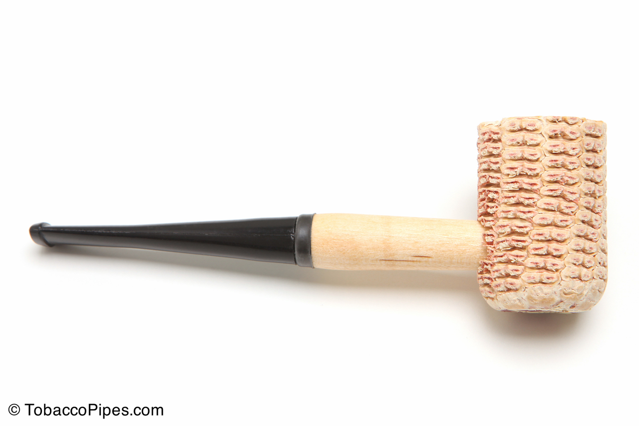 Missouri Meerschaum Bracken Corn Cob Tobacco Pipe - Straight