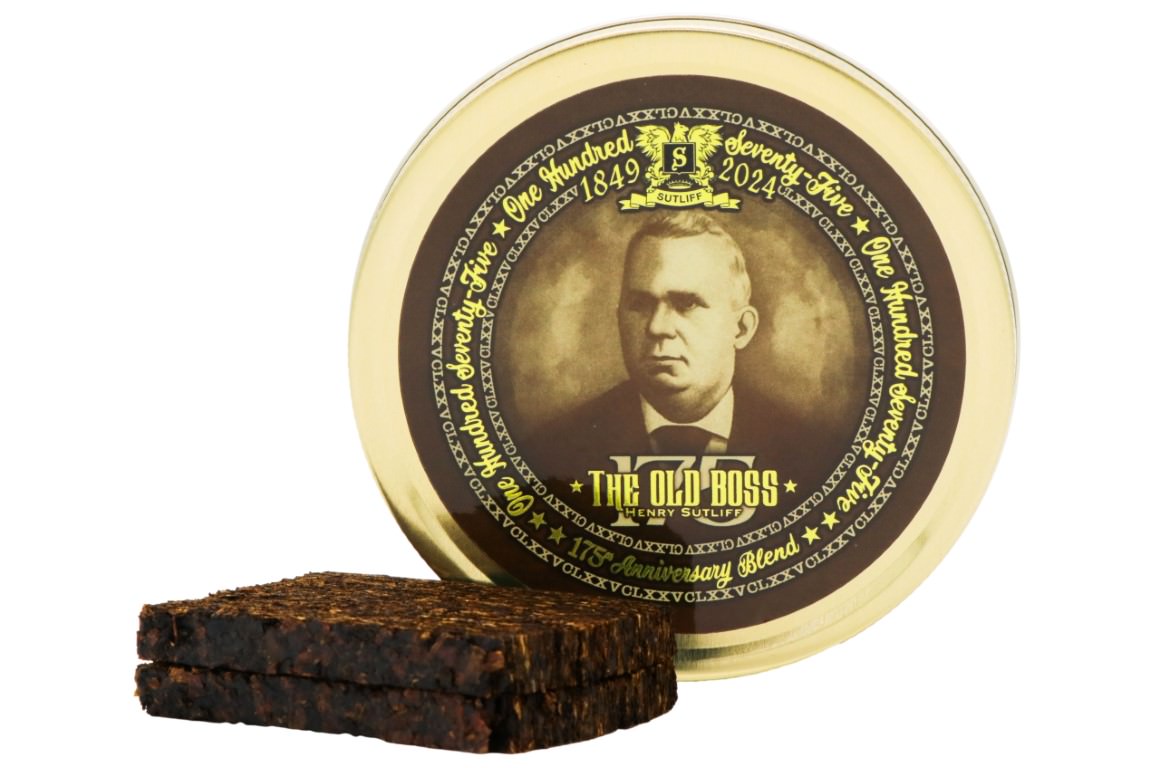 Sutliff 175th Anniversary Blend The Old Boss Pipe Tobacco ...