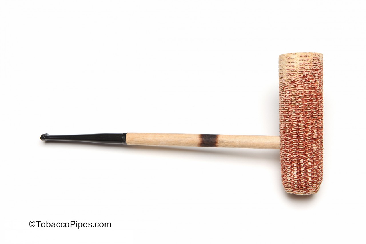 Missouri Meerschaum Eaton Straight Corn Cob Tobacco Smoking Pipe - 5632