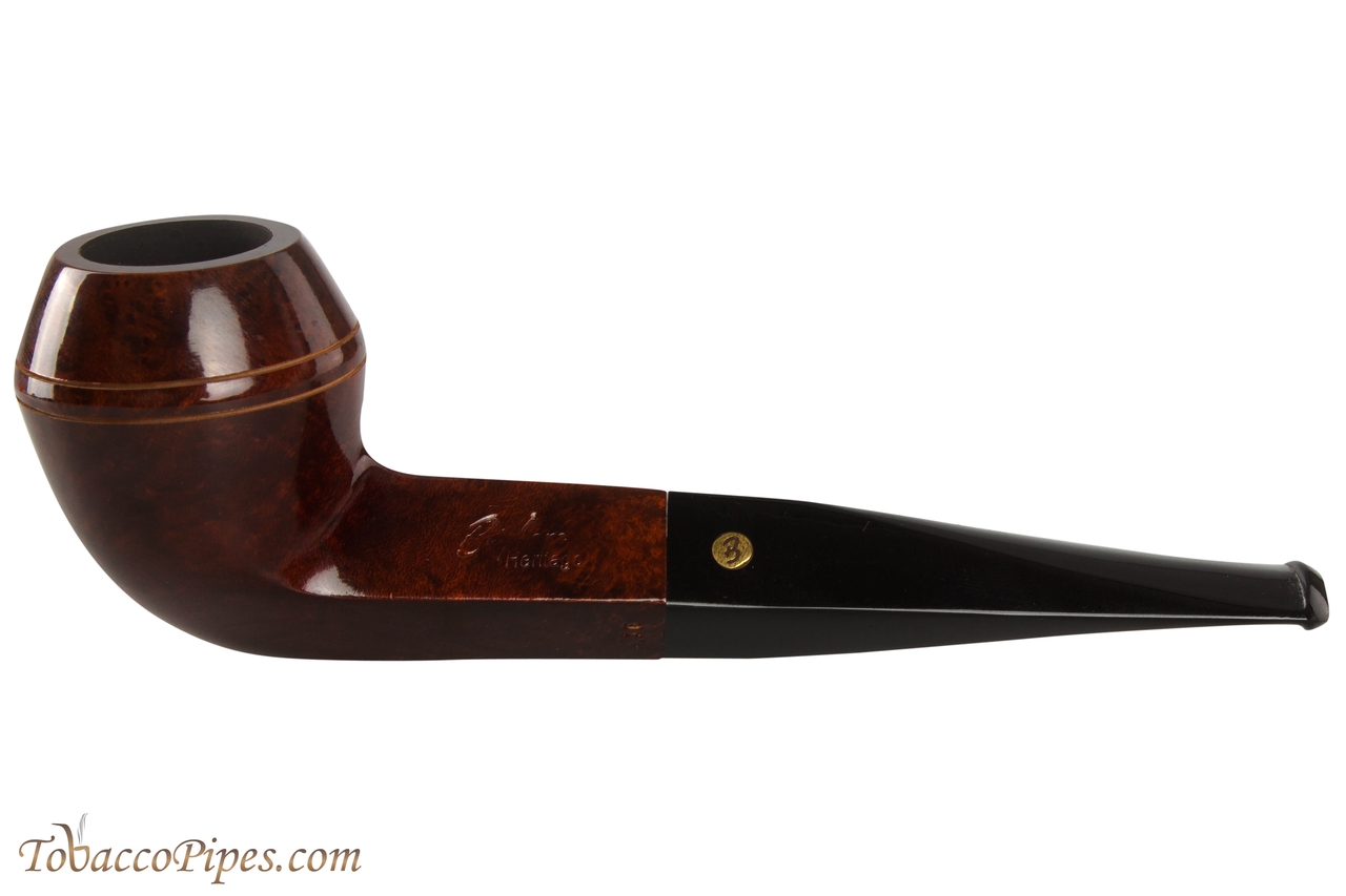 Tao: Smooth Bent Bulldog Tobacco Pipe