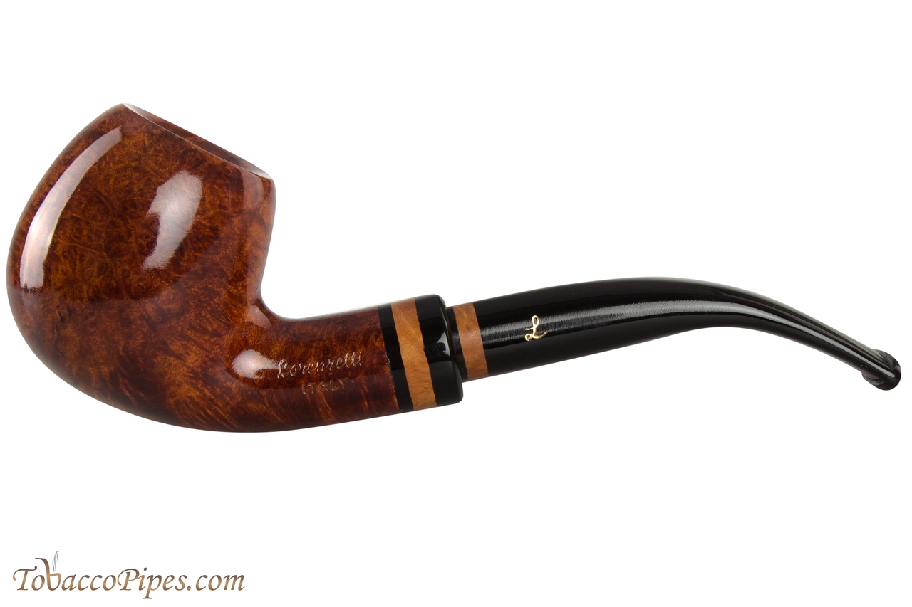 American Smoking Pipe Company Smooth Bent Pot (11-94) (MT) Tobacco Pipe