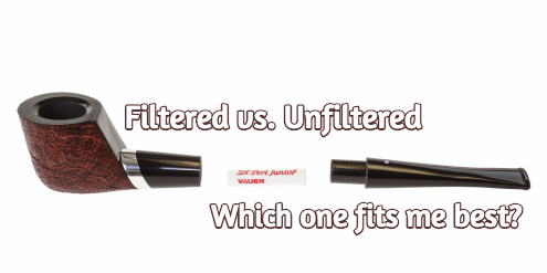 Should you use a filter in your pipe, if so, what kind of filter should you use! - TobaccoPipes.com