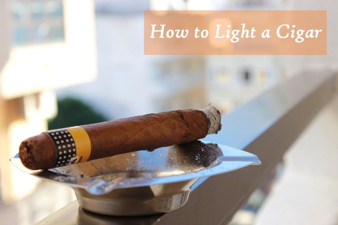 How to Light a Cigar With Matches