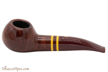 Smooth Savinelli Regimental Bordeaux 616 Tobacco Pipe 