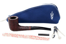 Savinelli One Rustic 404 Tobacco Pipe Starter Kit