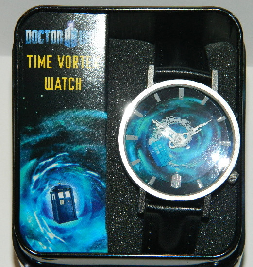 Doctor Who Rotating Tardis Time Vortex Quartz Wrist Watch