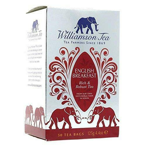 Williamson English Breakfast 50 Tea Bags - The British Shoppe