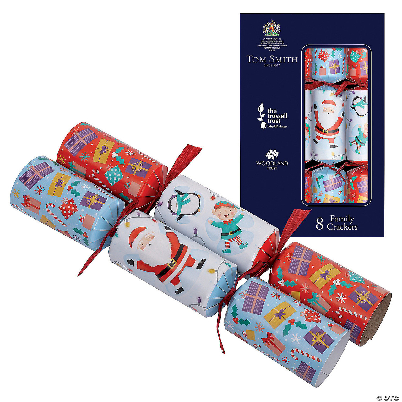 Novelty Christmas Crackers 8 pack