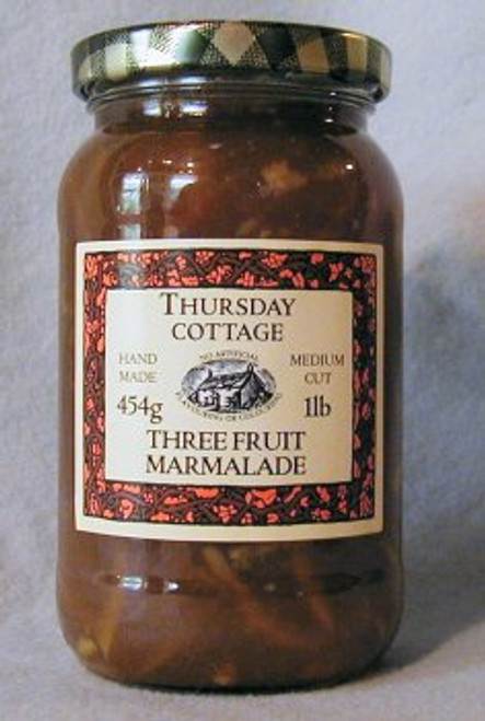 Thursday Cottage Marmalade Three Fruits 454g jar