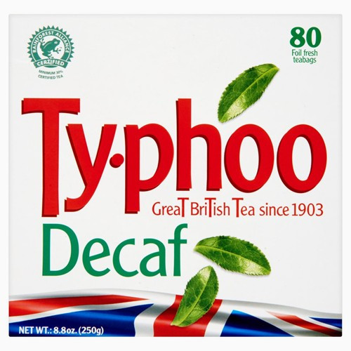 Typhoo Tea Decaffeinated 80 Tea Bags