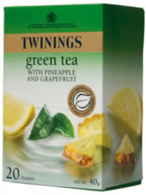 Twinings Green Tea Pineapple & Grapefruit 20 tea bags