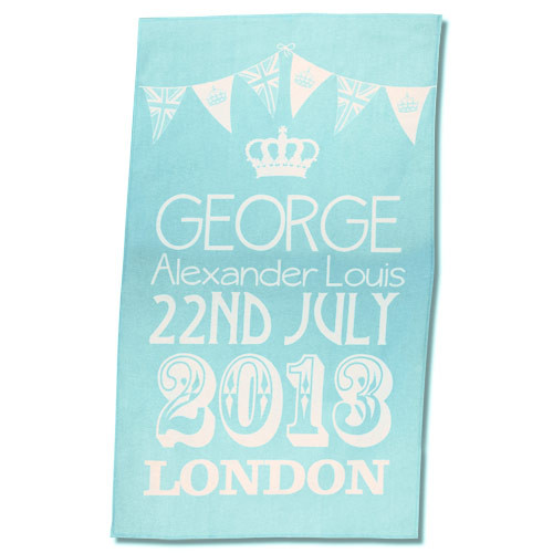 prince George tea towel