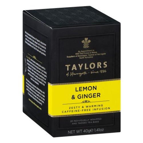 Taylors of Harrogate Lemon & Ginger Tea, 20 Tea Bags