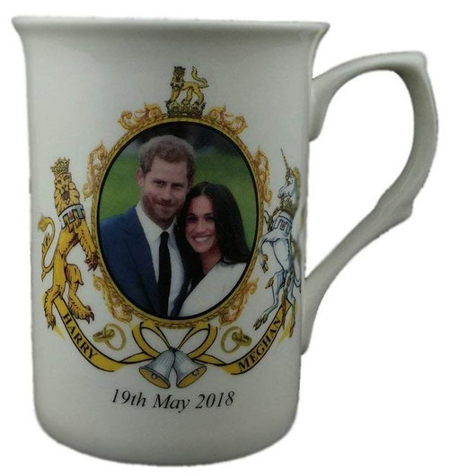 Royal Wedding Prince Harry and Meghan Collectible Bone China Mug 