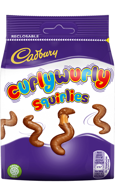 Cadbury CurlyWurly Squirlies