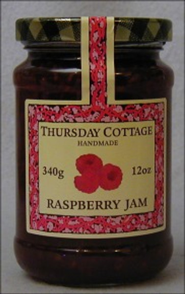 Thursday Cottage Preserves Jams Raspberry 340g jar