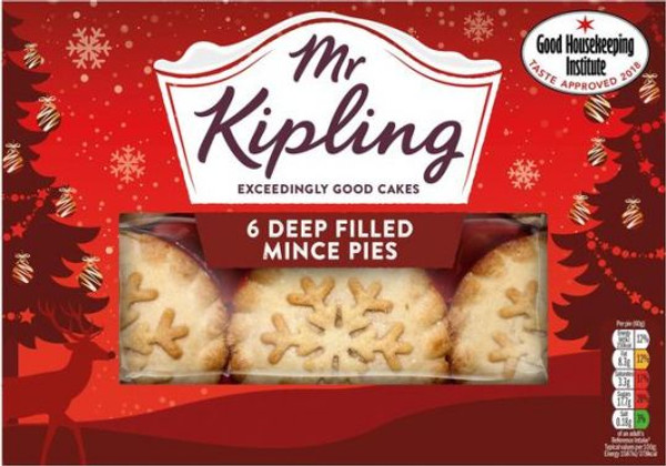 Mr Kipling Deep Filled Mince Pies 