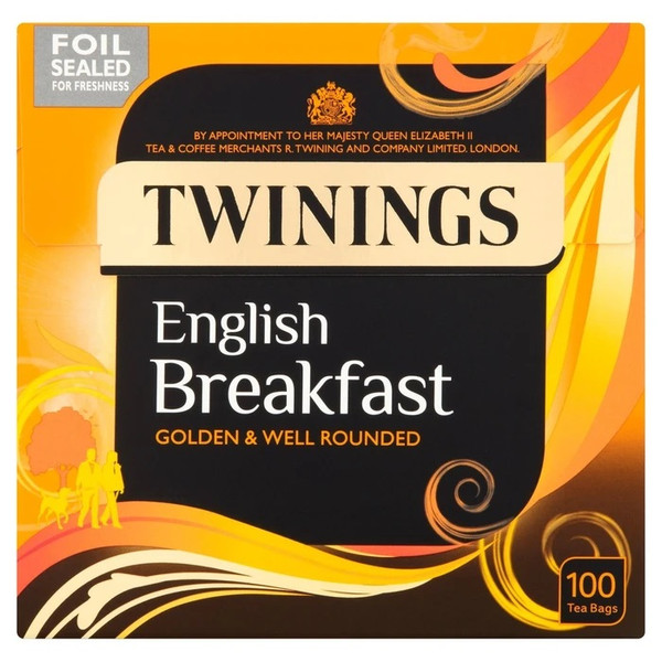 Twinings English Breakfast 100 tea bags