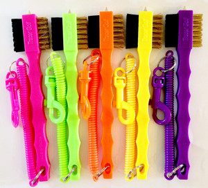 Tracer Double Brush w/Coil & Point - Neon Colors