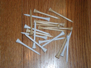 Bamboo Tees - 10,000 ct. box 3 ¼”