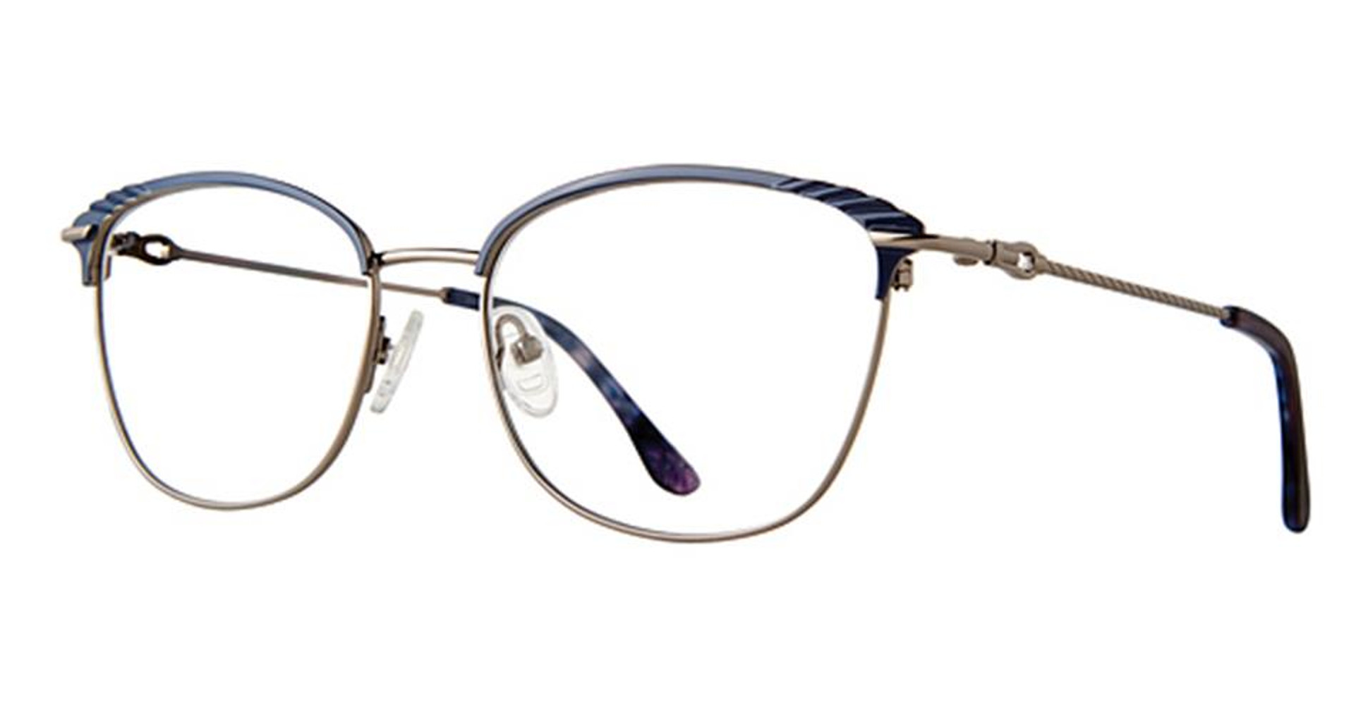 Vivid 409 Blue Gun | Vivid Eyewear | Vivid Frames at Reading Glasses Etc.