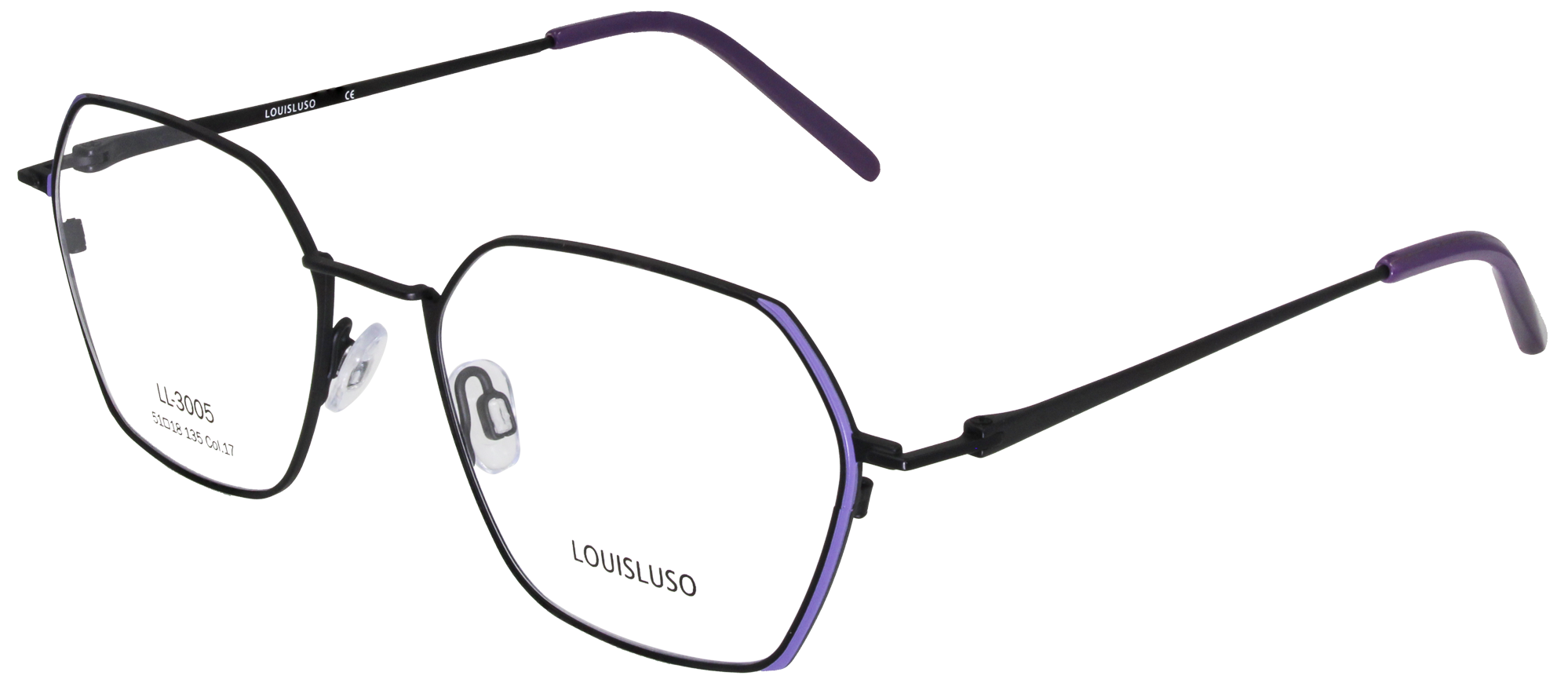 LOUISLUSO L3005 Black Purple