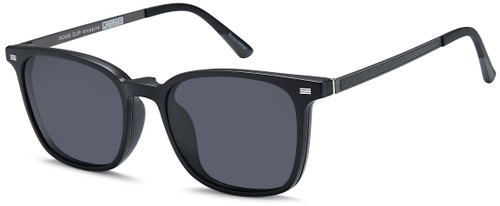 Di Caprio 400 Grey with Clip-on Shades