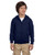 Gildan Youth Heavy Blend™ 8 oz., 50/50 Full-Zip Hood