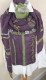 Grape/Green
Button Section at Front.