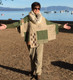 Green/Beige by Phylis. 
