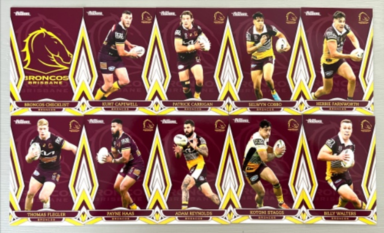 2023 NRL Traders Base Team Set - Wests Tigers - Gold Coast Trading