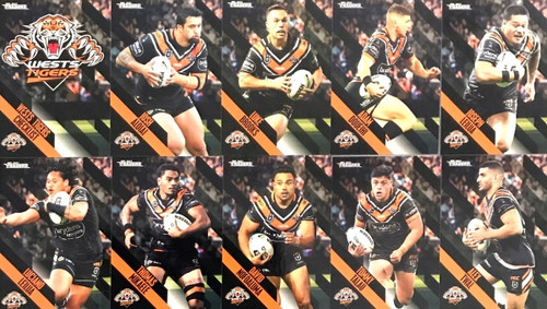 2021 NRL TRADERS WESTS TIGERS  BASE TEAM SET