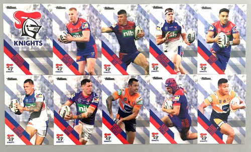 2021 NRL TRADERS NEWCASTLE KNIGHTS PEARL PARALLEL TEAM SET