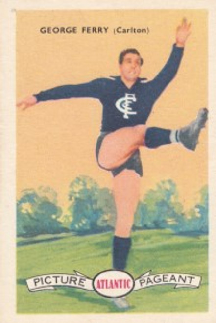 1958 Atlantic Victorian league Stars Carlton Blues GEORGE PERRY