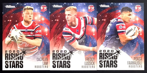 2021 NRL TLS TRADERS SYDNEY ROOSTERS RISING STARS TEAM SET