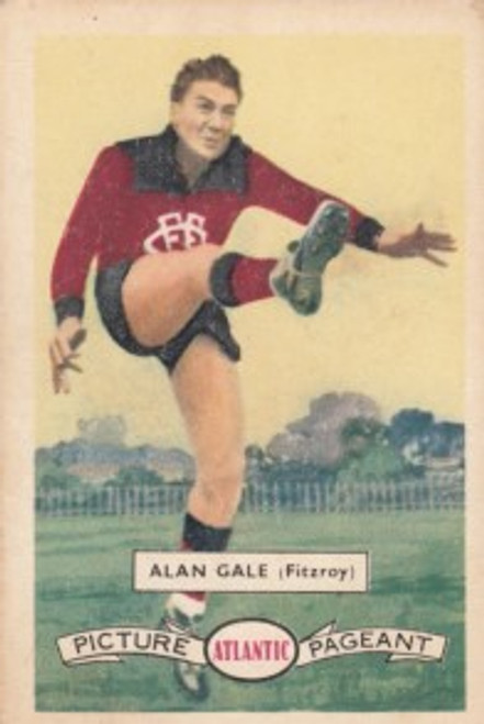 1958 Atlantic Victorian league Stars Fitzroy Lions ALAN GALE