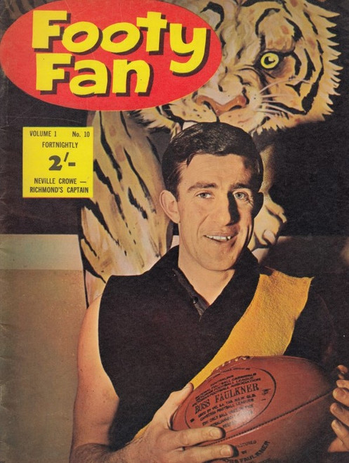 FOOTY FAN MAGAZINE  1963 Vol.1 No10 Edition